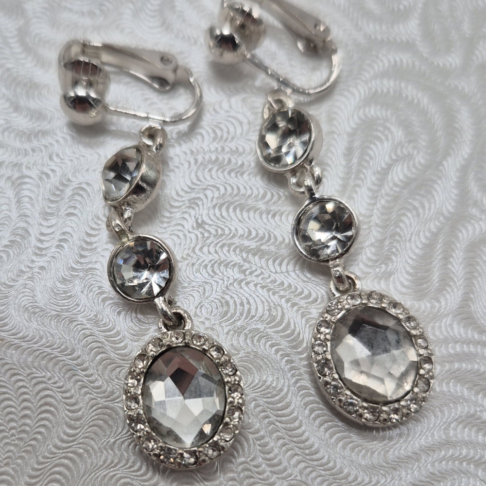 Elegant Silver Drop Earrings